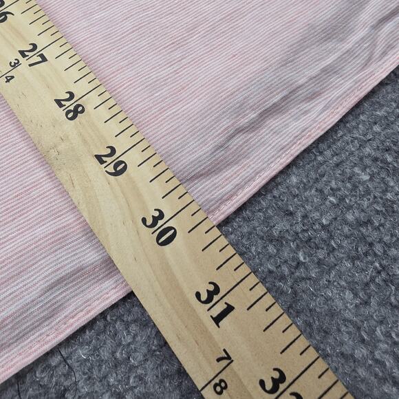 J Crew Shirt Mens XL Pink White Stripe Baird Mcnutt Irish Linen Blend Button Up - Picture 7 of 16